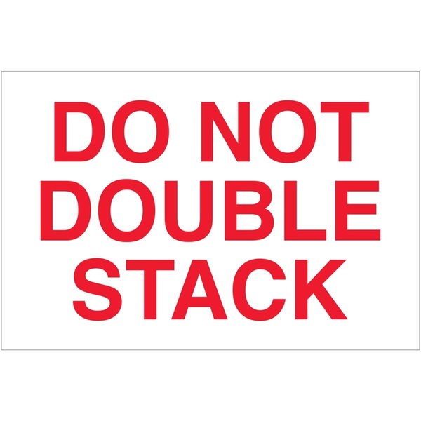Box Partners 2 x 3 in. Do Not Double Stack Labels DL1617